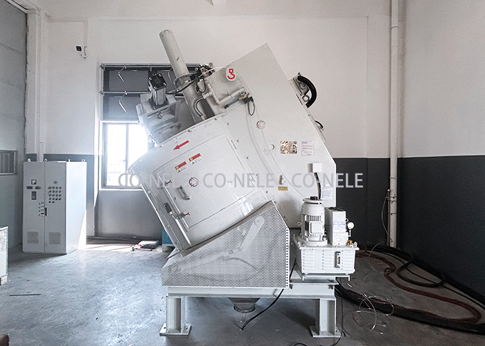 CONELE Inclined Intensive Mixer for Granulating Ceramic Powder