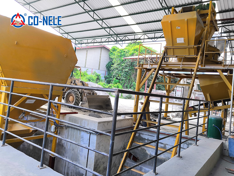 Concrete Paving Brick Batching Plant in Thailand