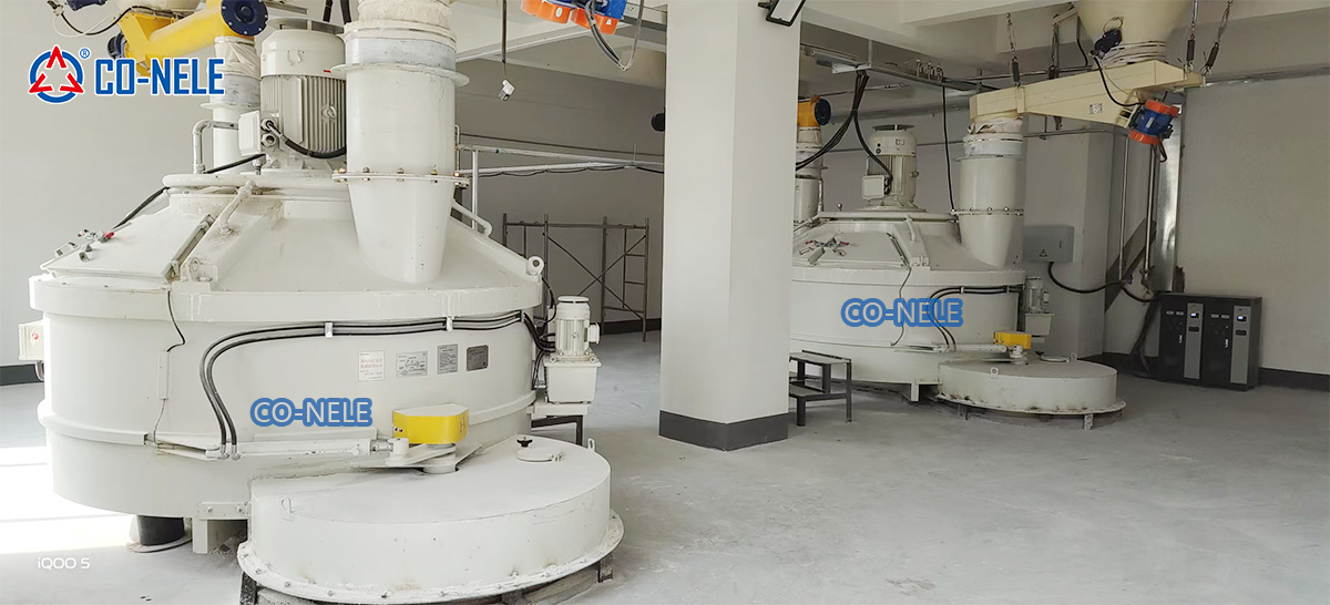 Planetary Mixer for Glass