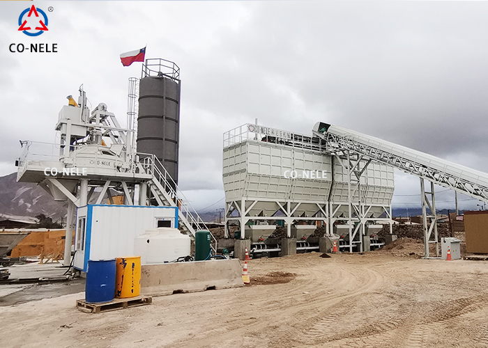 kerb stones planetary mixer in Chile