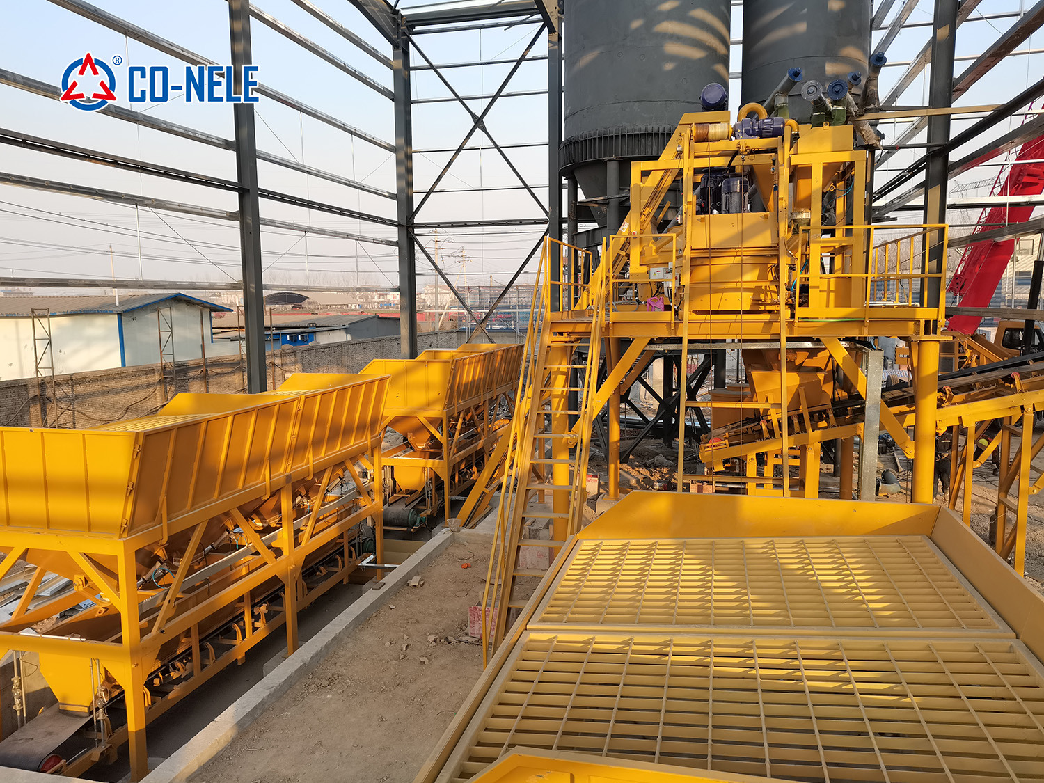 paving block concrete batching plant