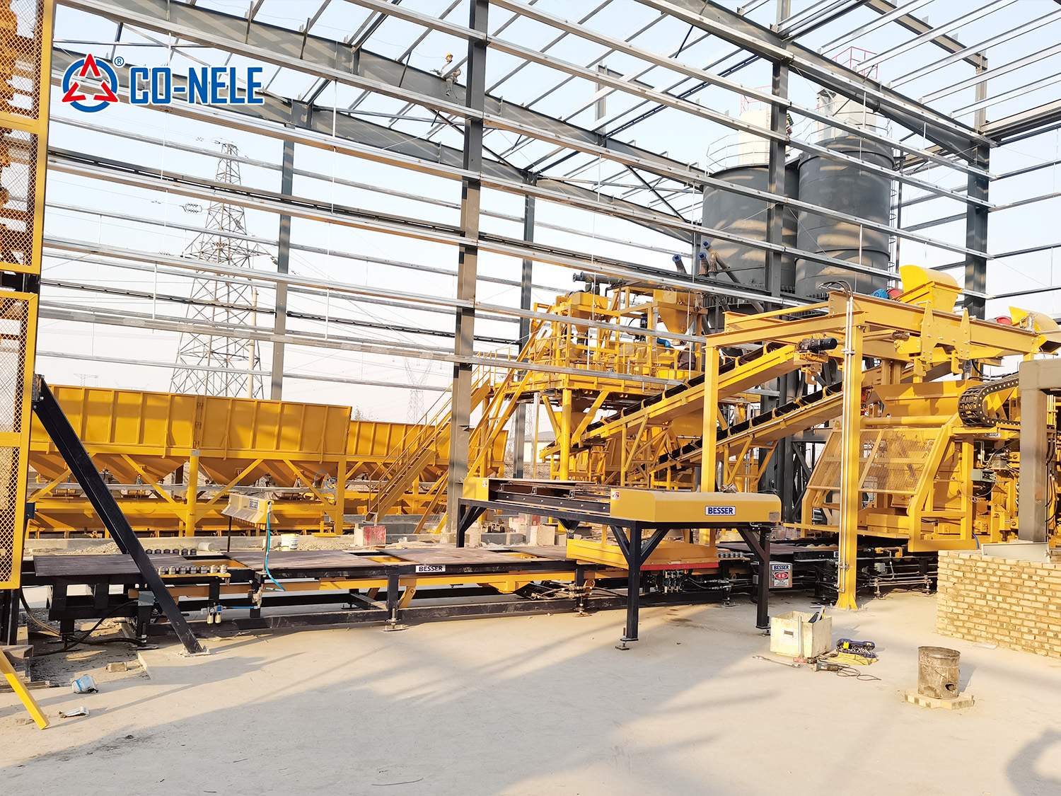 paving stone concrete plant supplier in China